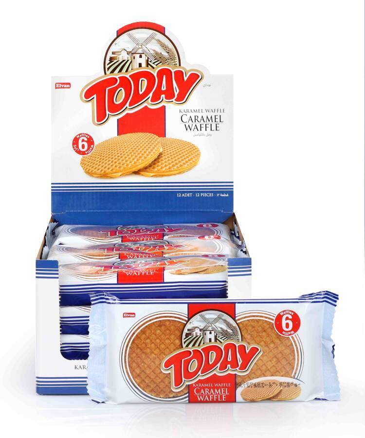 Today Caramel Waffle 132GRX12X6 (1 Koli)