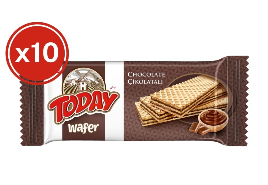 Today Chocolate Wafers 130 Grams (10 Pieces) - 1