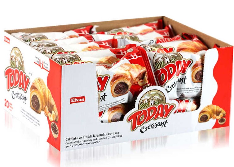 Today Croissant Chocolate 40 Gr. 20 Pieces (1 Box) - 2
