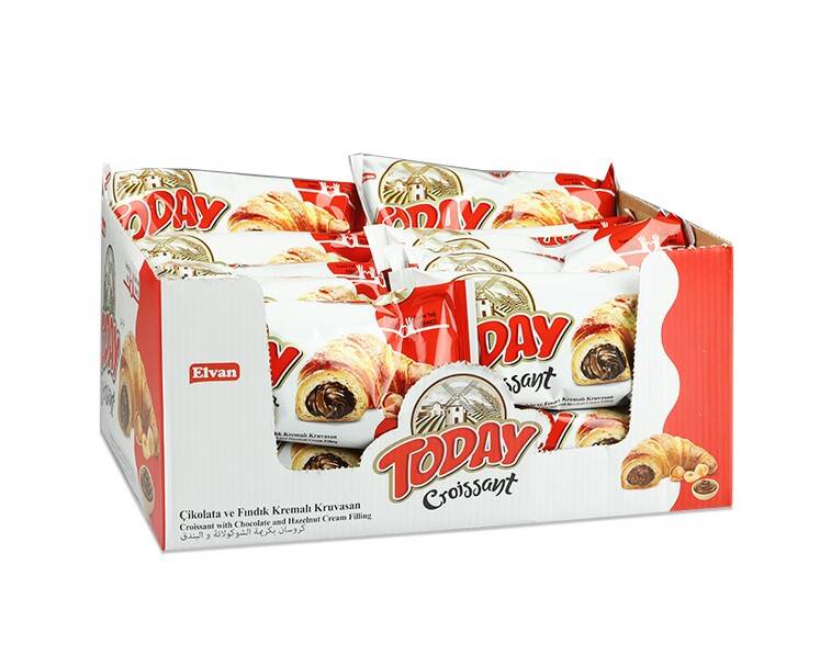 Today Croissant Chocolate 40 Gr. 20 Pieces (1 Box) - 4