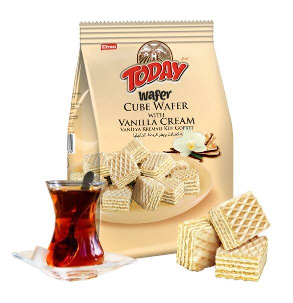 Today Cube Wafer Vanilla 200Gr. ( 1 package) - 3