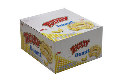 Today Donut Banana 35 Gr 24 pcs (1 Box) - 4