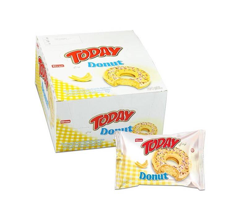 Today Donut Banana 35 Gr 24 pcs (1 Box) - 2