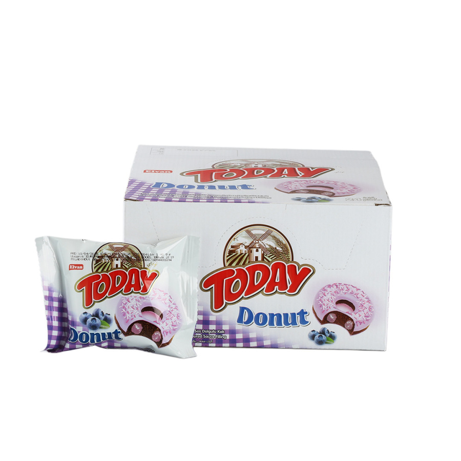 Today Donut Cake Blueberry 40Gr. 24 pcs (1 Box) - 5