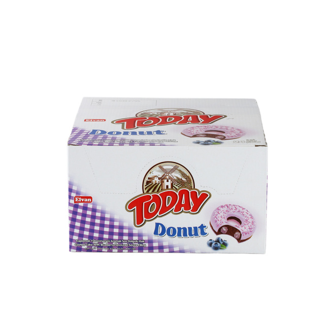 Today Donut Cake Blueberry 40Gr. 24 pcs (1 Box) - 7