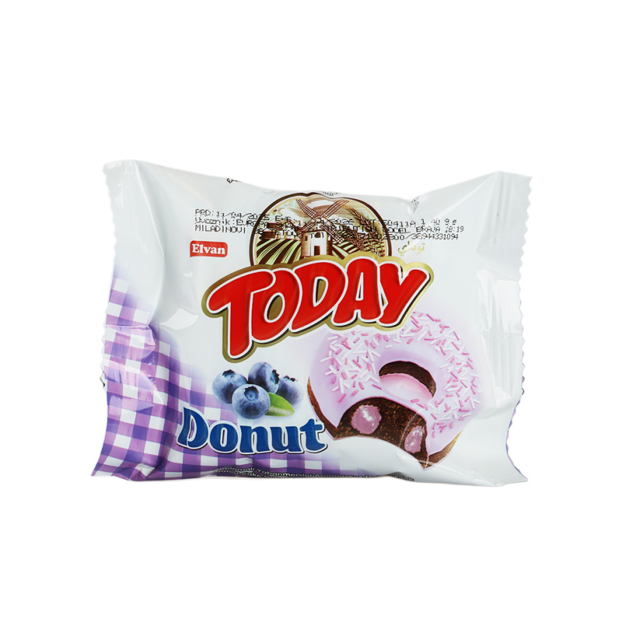 Today Donut Cake Blueberry 40Gr. 24 pcs (1 Box) - 2
