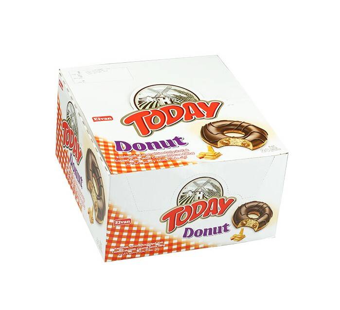 Today Donut Cake Caramel 35 Gr. 24 Pieces (1 Box) - 3