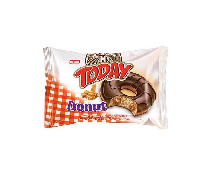 Today Donut Cake Caramel 35 Gr. 24 Pieces (1 Box) - 2