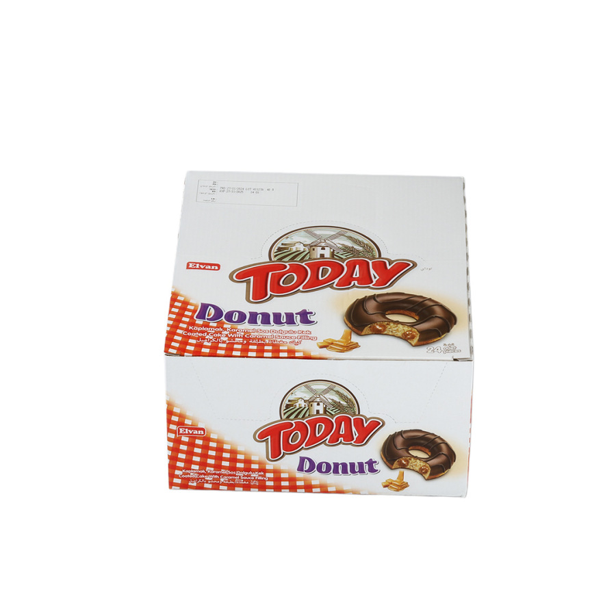 Today Donut Cake Caramel 35 Gr. 24 Pieces (1 Box) - 5