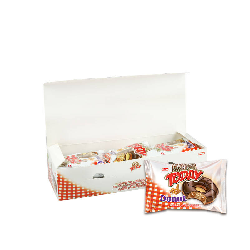 Today Donut Caramel Cake Multipack Box 35 Gr. 6 Pieces (1 Pack) - 3