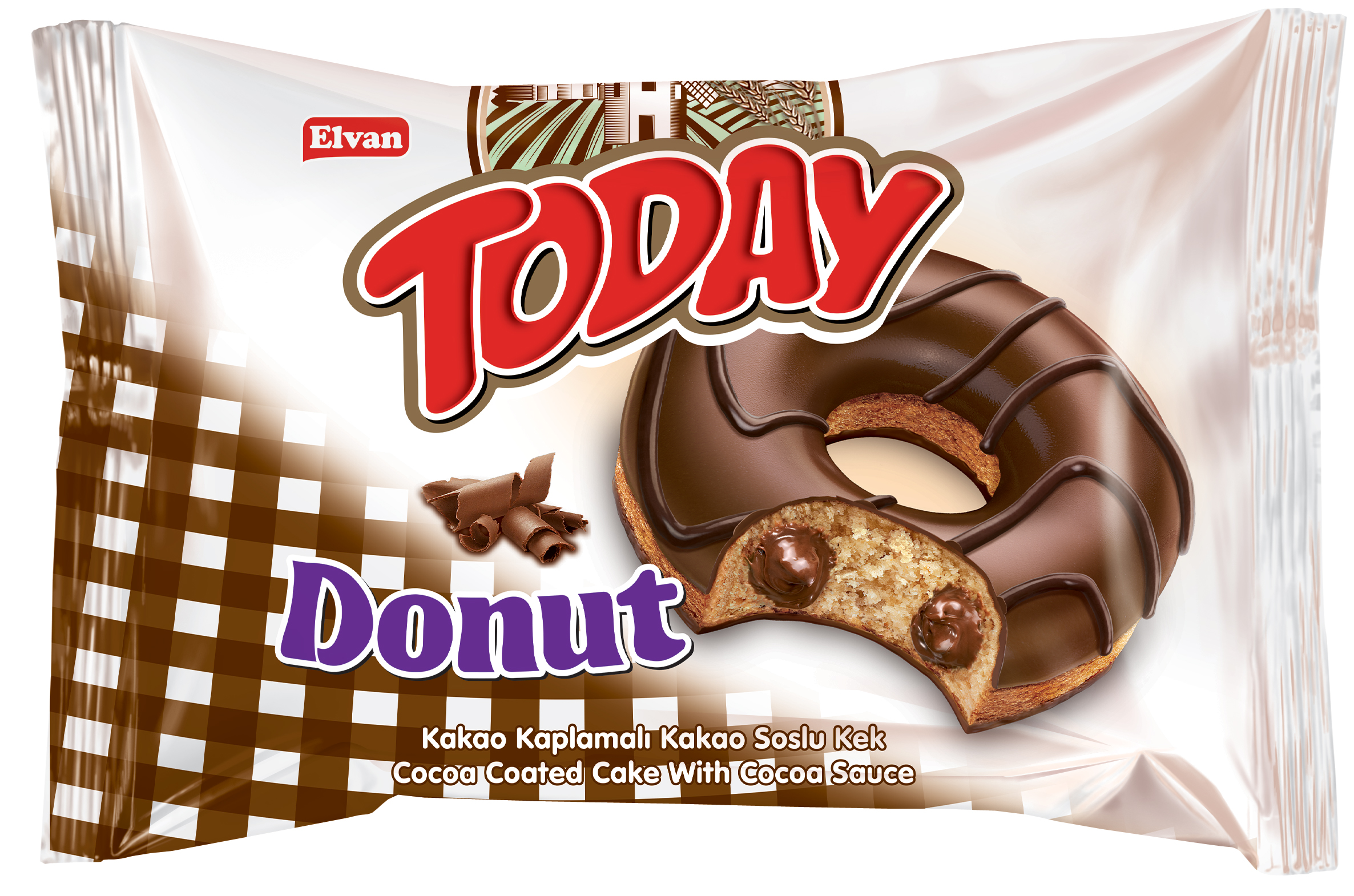 Today Donut Kakaolu Kek 35GrX24X6 (1 Koli)