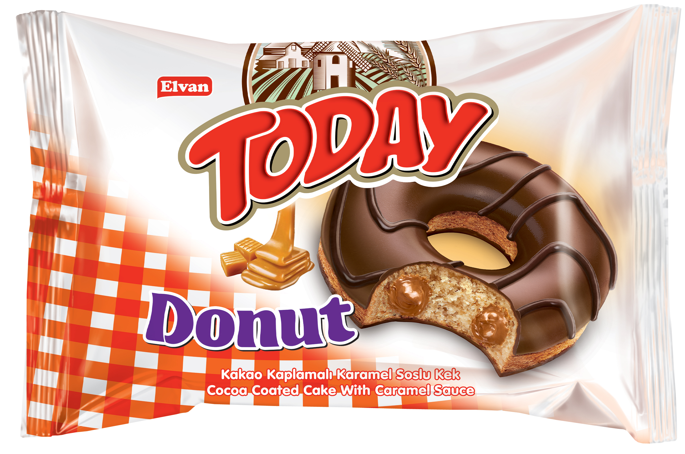 Today Donut Karamelli Kek 35GrX24X6 (1 Koli)