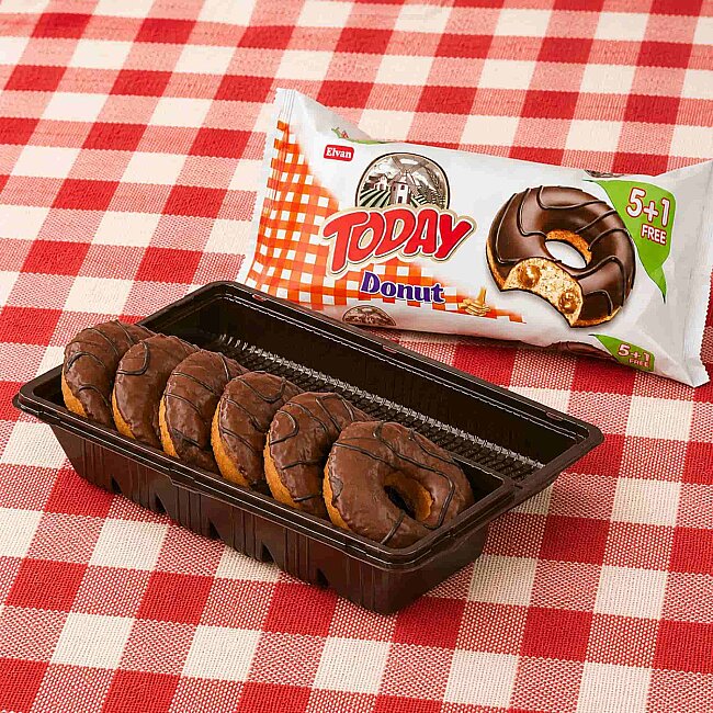 Today Donut Karamelli Kek Multipack 35 Gr. 6 Adet (1 Paket) - 2
