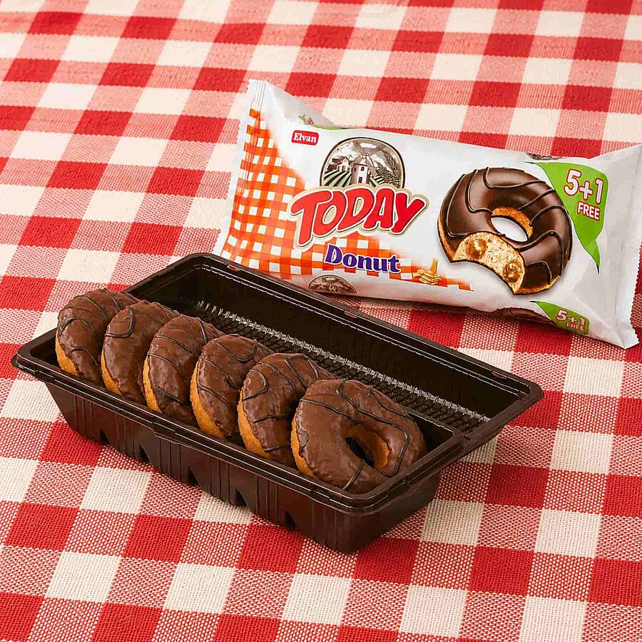Today Donut Karamelli Kek Multipack 35 Gr. 6 Adet (1 Paket) - 2