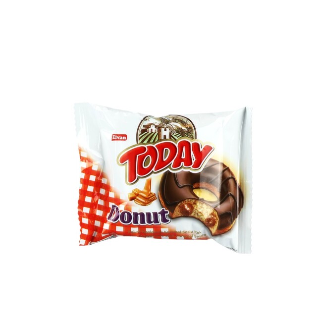 Today Donut Karamelli Kek Çoklu Paket Kutu 35 Gr. 6 Adet (1 Paket) - 2