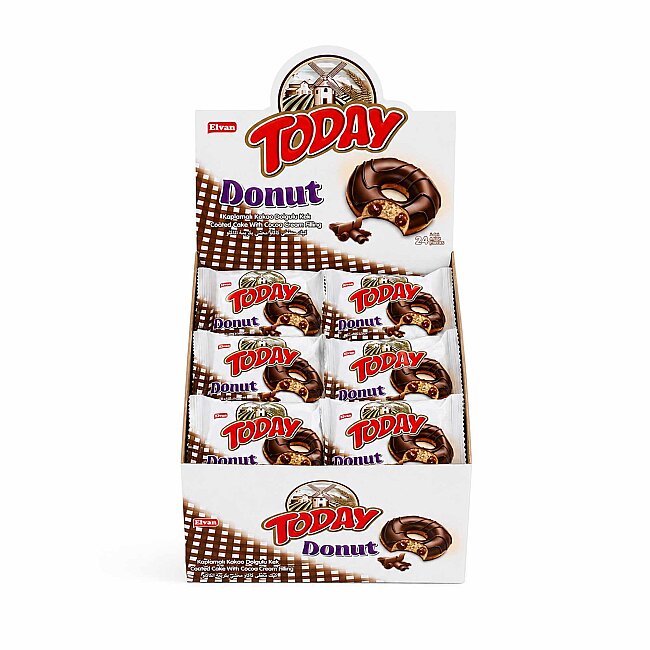 Today Donut Kek Kakaolu 35 Gr. 24 Adet (1 Kutu) - 3