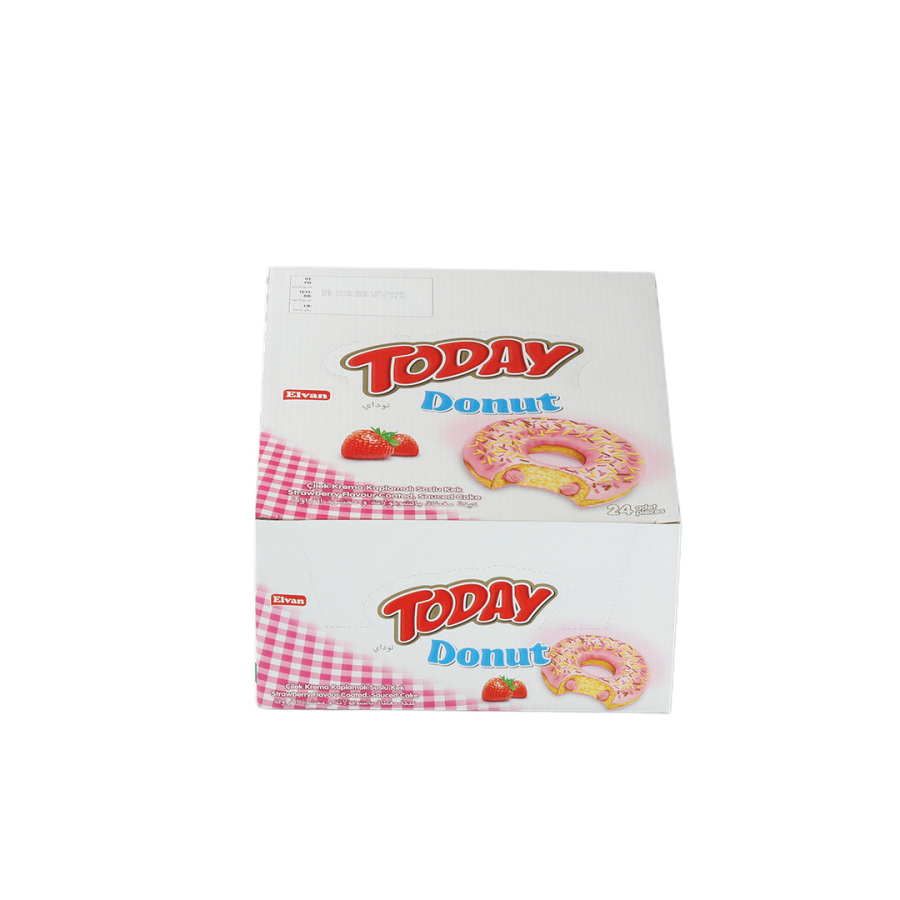 Today Donut Kek Çilekli 35 Gr. 24 Adet (1 Kutu) - 5