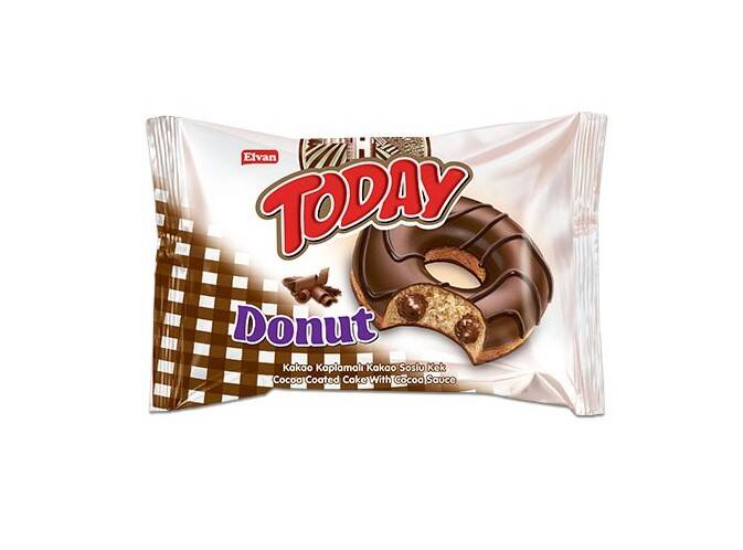 Today Donut Kek Kakaolu 35 Gr. (1 Adet) - 1