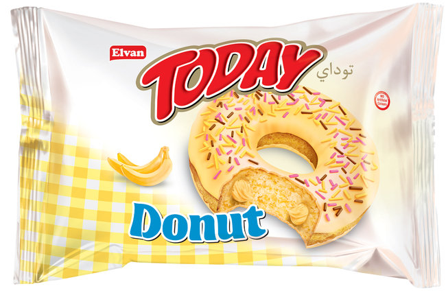 Elvan - Today Donut Kek Muzlu 35 Gr. 1 Adet