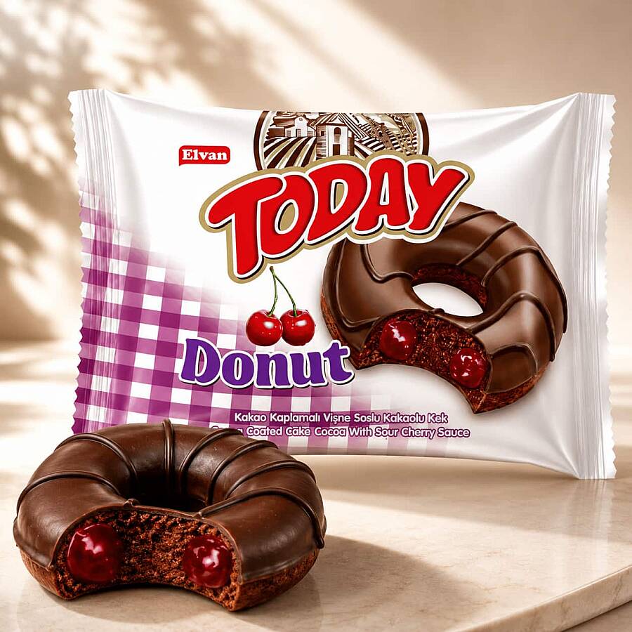 Today Donut Kek Vişneli 35 Gr. (1 Adet) - 2