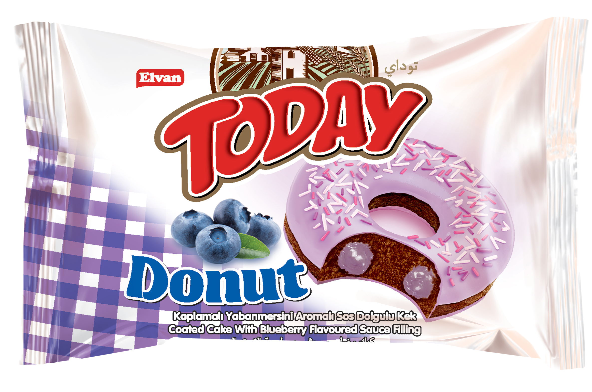 Today Donut Yabanmersinli Kek 35GrX24X6 (1 Koli)