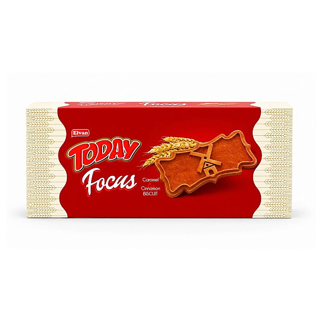 Today Focus Karamelli Bisküvi 160 Gr. (1 Paket) - 2
