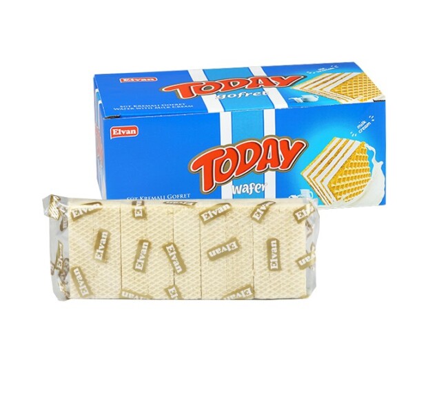 Today Gofret Sütlü 200 Gr. 4 Adet (1 Kutu) - 1