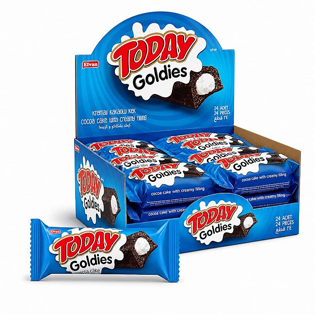 Today Goldies Black & White 40 Gr. 24 Pieces (1 Box) - Today