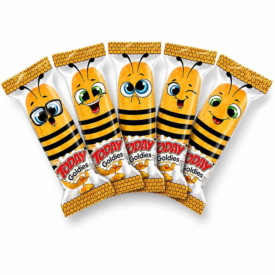  Today Goldies Honey-Milk 35 Gr. 24 pcs (1 Box) - 2
