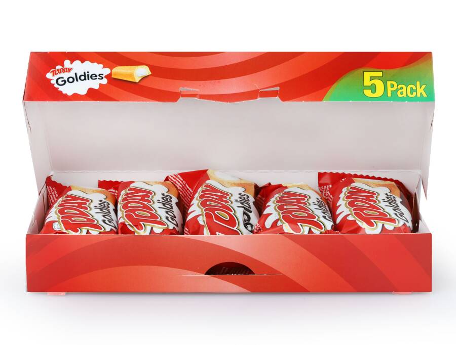 Today Goldies Klasik Sütlü 40 Gr. 5li (1 Kutu) - 2