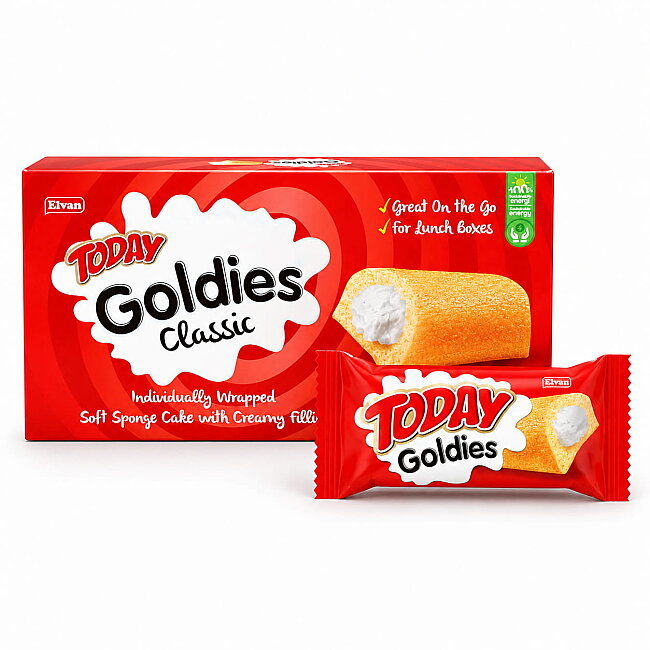 Today Goldies Klasik Sütlü 40 Gr. 5 li (1 Kutu) - Today