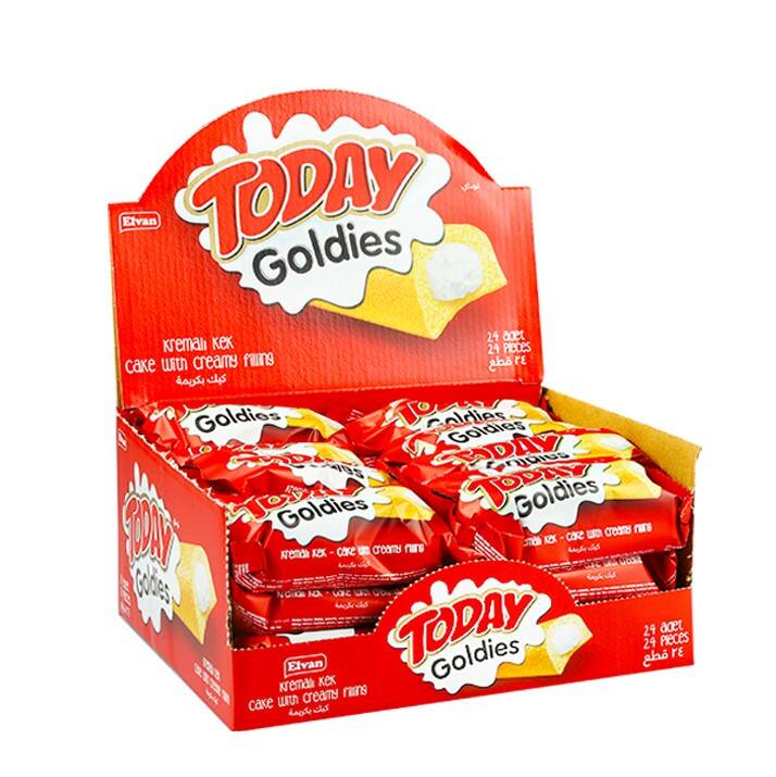 Today Goldies Milk 40 Gr. 24 Pieces (1 Box) - 4