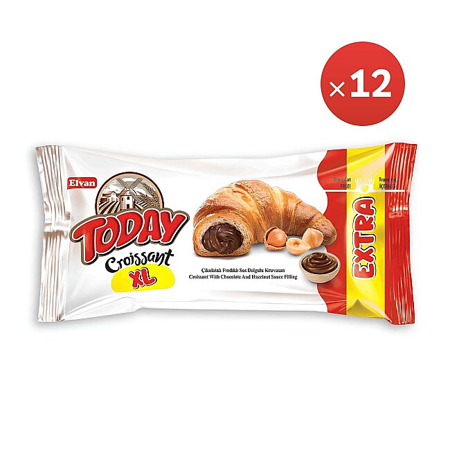 Today Kruvasan Çikolatalı 62 Gr 12 Adet (1 Kutu) - 2