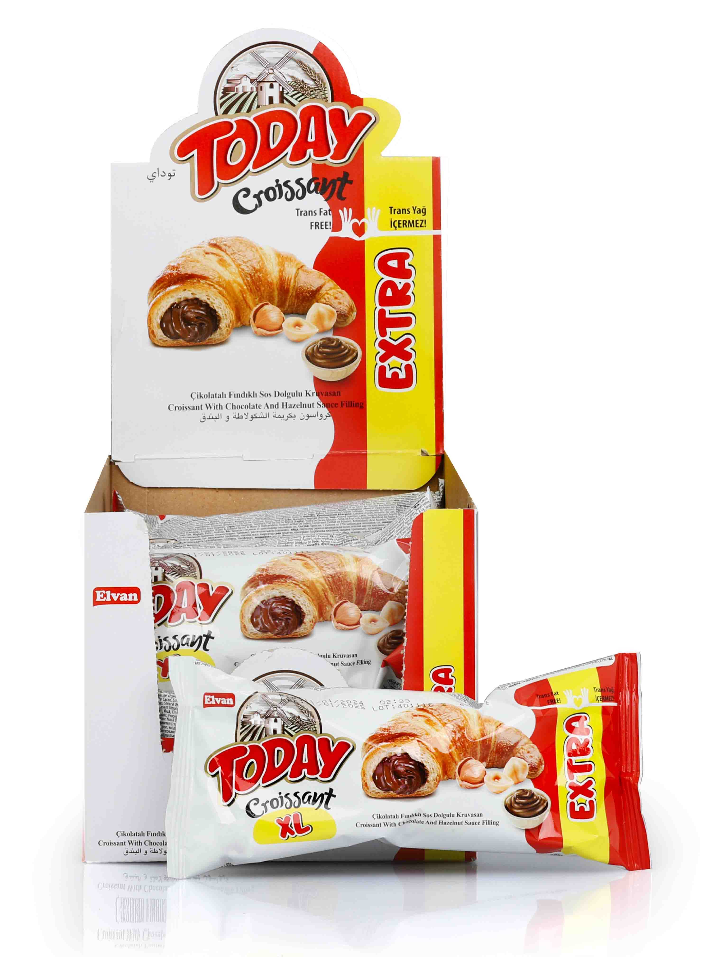 Today Kruvasan Çikolatalı 62 Grx12x8 (1 Koli)