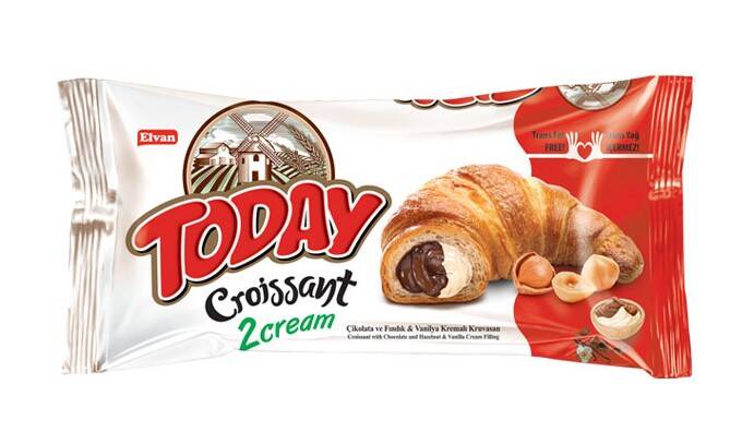 Today Kruvasan Çikolata Vanilyalı 40 Gr. 6 Adet (1 Kutu) - 6