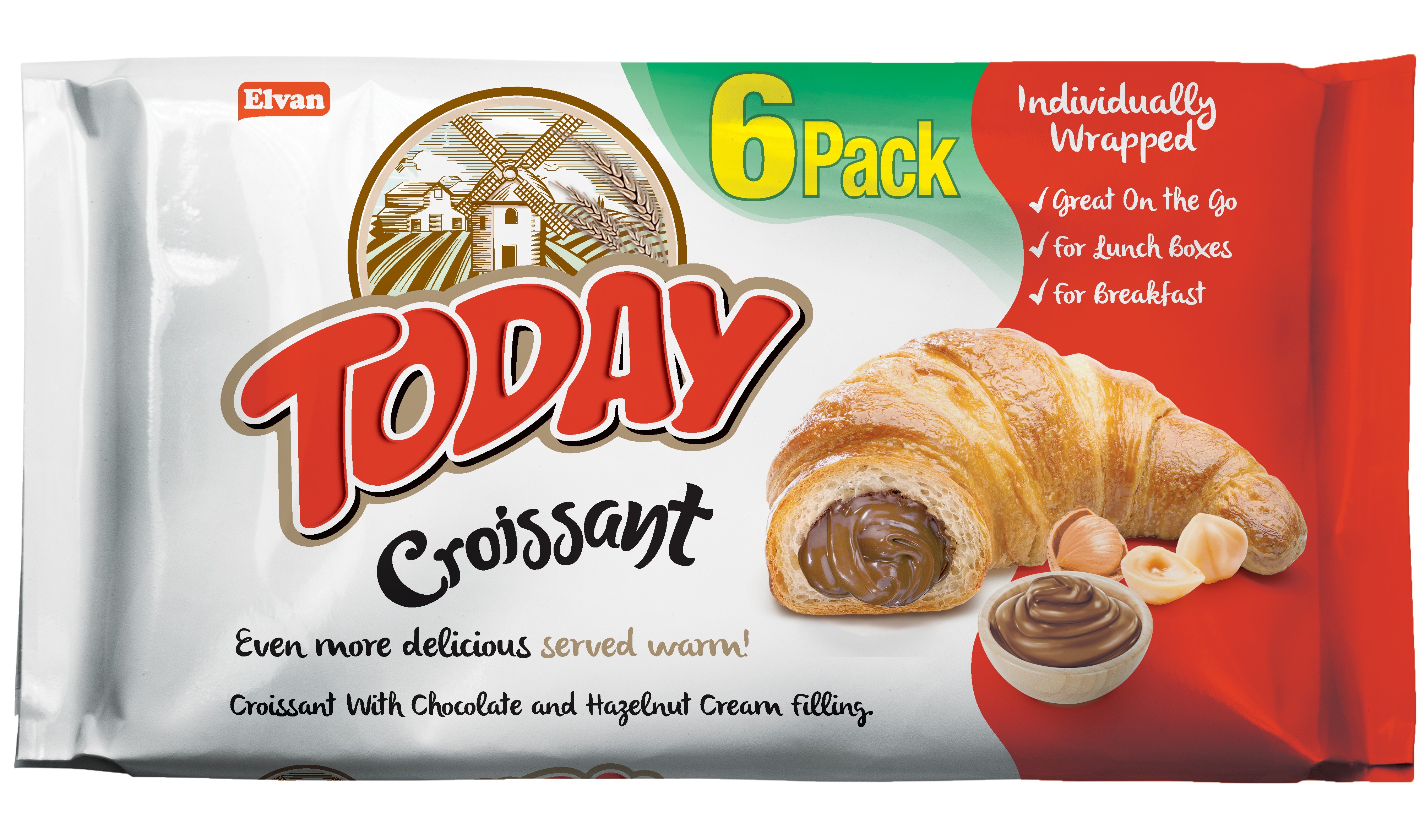 Today Kruvasan Çikolatalı MultiPack 40GrX6X12 (1 Koli)