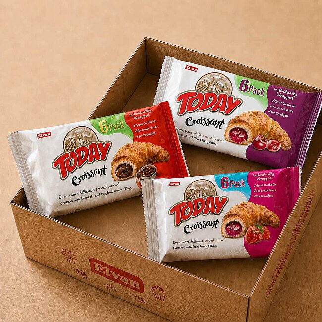 Today Kruvasan Mix 6 lı (3 Paket) - Today
