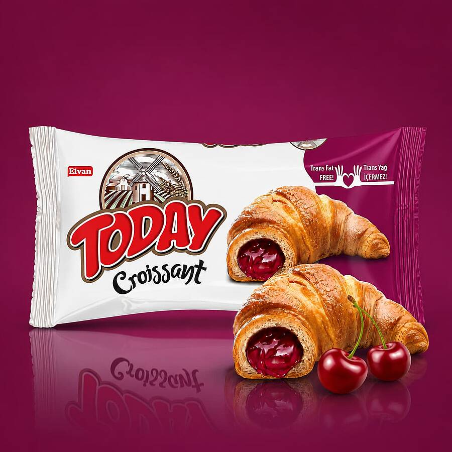 Today Kruvasan Vişneli 40 Gr. 6 Adet (1 Kutu) - 3