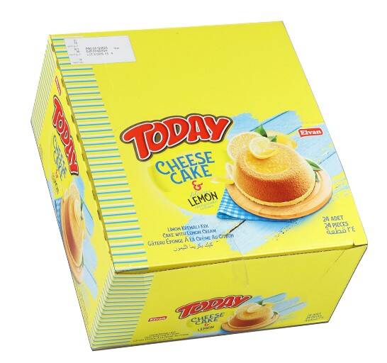 Today Lemon Cheese Cake 45 Gr. 24 Pieces (1 Box) - 4