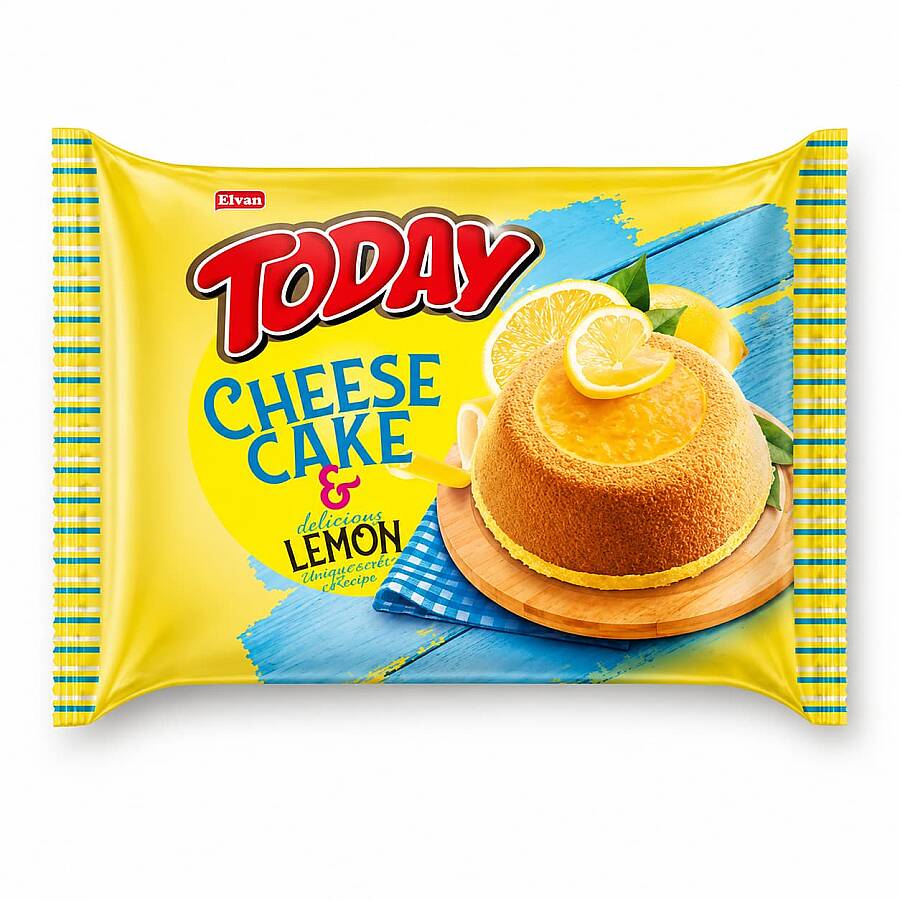 Today Lemon Cheese Cake 45 Gr. 24 Pieces (1 Box) - 2