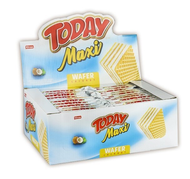 Today Maxi Coconut Wafer 38 Gr. 24 pcs (1 Box) - 3