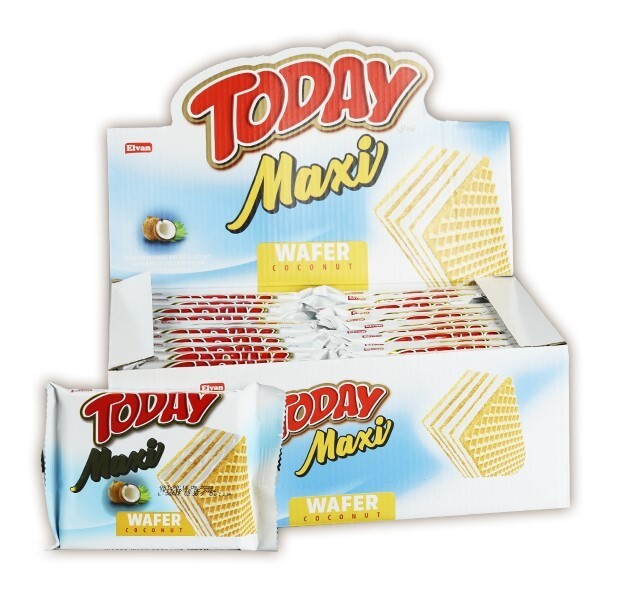 Today Maxi Coconut Wafer 38 Gr. 24 pcs (1 Box) - 1