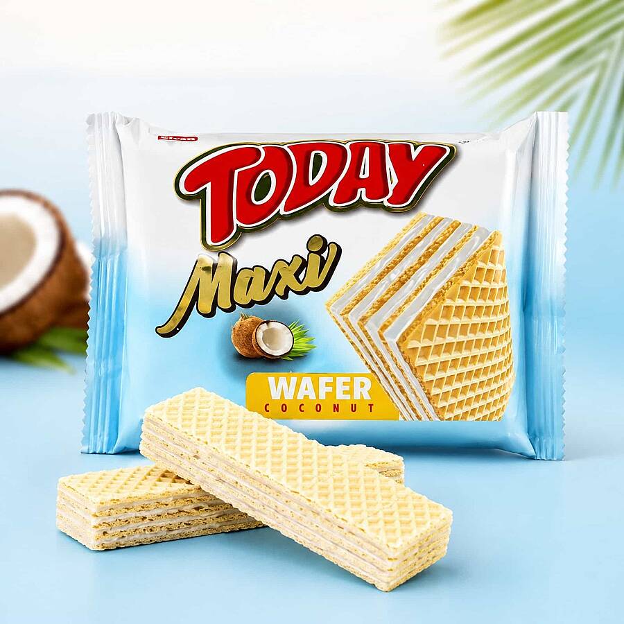 Today Maxi Coconut Wafer 38 Gr. 24 pcs (1 Box) - 4