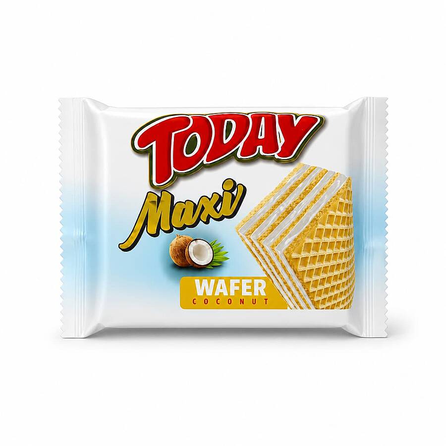 Today Maxi Coconut Wafer 38 Gr. 24 pcs (1 Box) - 2