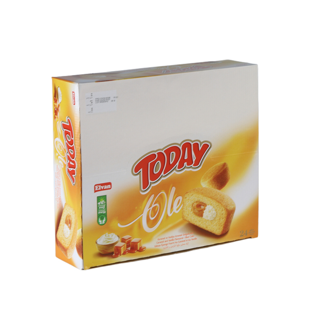 Today Ole Karamel ve Vanilyalı Kek 35 Gr. 24 Adet (1 Kutu) - 3