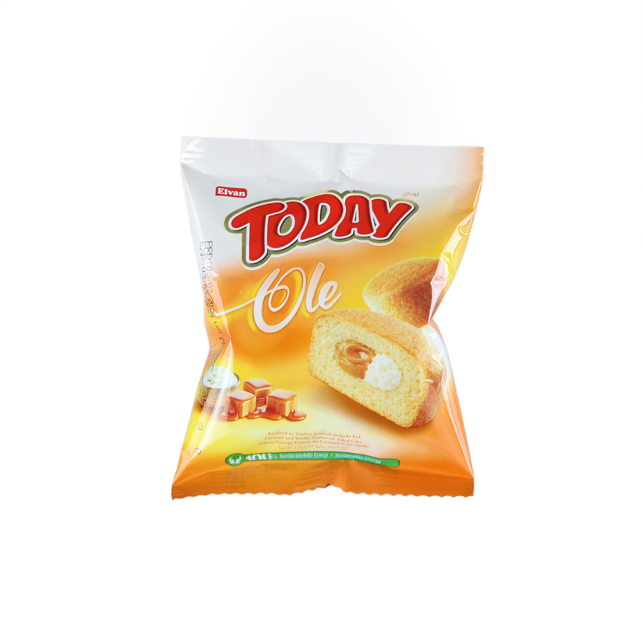 Today Ole Karamel ve Vanilyalı Kek 35 Gr. 24 Adet (1 Kutu) - 2
