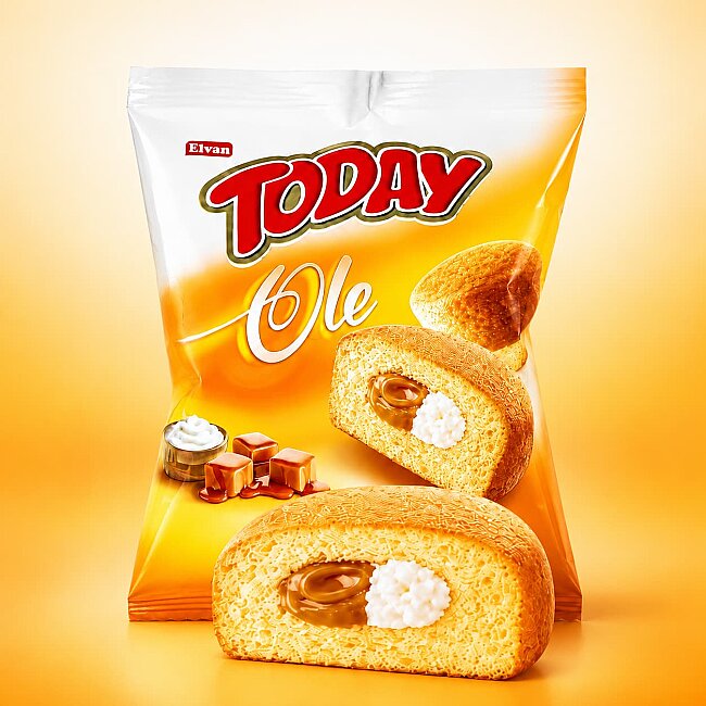 Today Ole Karamel ve Vanilyalı Kek 35 Gr. 24 Adet (1 Kutu) - 3