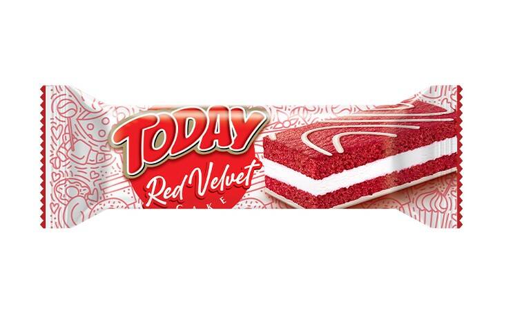 Today Red Velvet Cake 40 Gr. 24 Pieces (1 Box) - 2