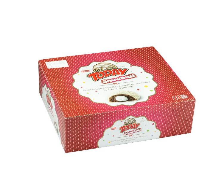 Today Snowball Hindistan Cevizli Kek 35 Gr. 24 Adet (1 Kutu) - 3