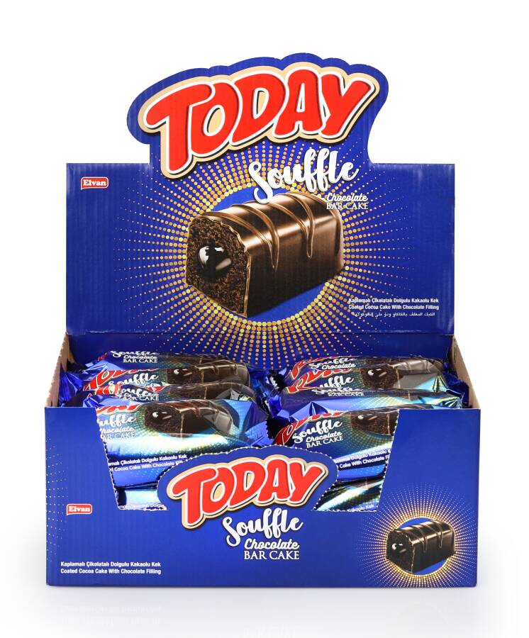 Today Souffle Bar Cake 45 Gr. 24 Pieces (1 Box) - 5